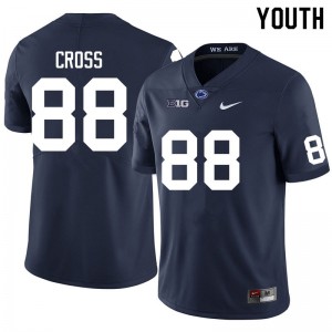 Youth Jerry Cross Navy Penn State College Football #88 Jersey 604530-735