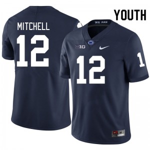 Youth Jon Mitchell Navy Penn State College Football #12 Jersey 556262-682