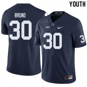 Youth Joseph Bruno Navy Penn State College Football #30 Jersey 171620-112