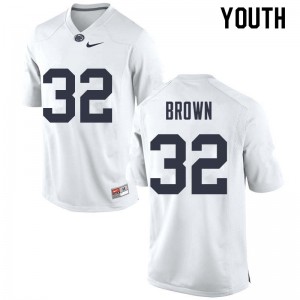 Youth Journey Brown White Penn State College Football #32 Jersey 690930-809