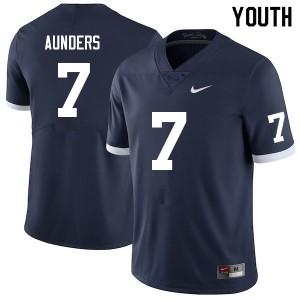 Youth Kaden Saunders Retro Penn State College Football #7 Jersey 381915-817