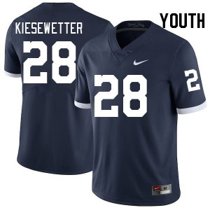 Youth Karson Kiesewetter Retro Penn State College Football #28 Jersey 444621-698