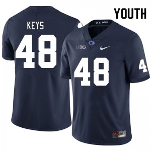 Youth Kaveion Keys Navy Penn State College Football #48 Jersey 284213-768