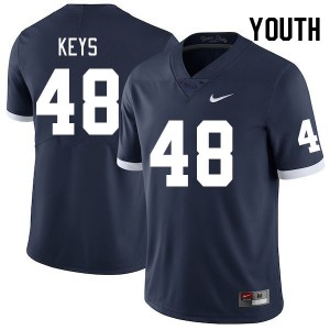 Youth Kaveion Keys Retro Penn State College Football #48 Jersey 956766-204