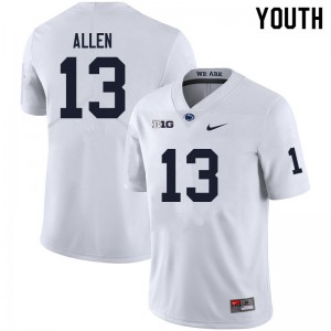 Youth Kaytron Allen White Penn State Nittany Lions College Football #13 Jersey 225661-719