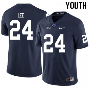 Youth Keyvone Lee Navy PSU College Football #24 Jersey 823426-978