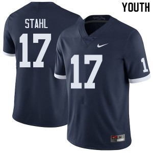 Youth Mason Stahl Retro Nittany Lions College Football #17 Jersey 873506-150