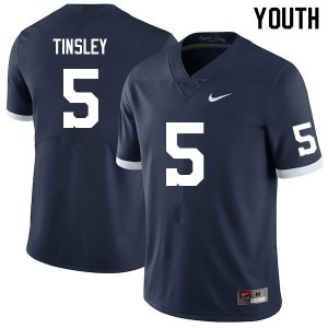 Youth Mitchell Tinsley Retro Penn State College Football #5 Jersey 219785-350