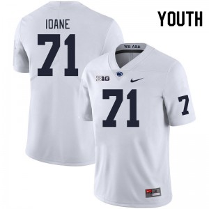Youth Olaivavega Ioane White Penn State College Football #71 Jersey 647998-917