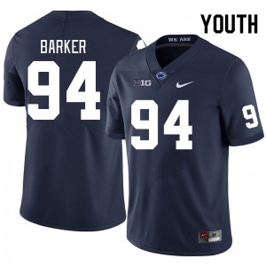 Youth Ryan Barker Navy PSU College Football #94 Jersey 341099-201