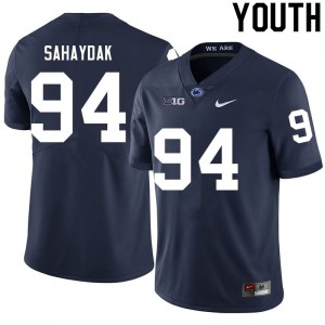 Youth Sander Sahaydak Navy Penn State College Football #94 Jersey 542507-895