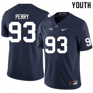 Youth Spencer Perry Navy Penn State College Football #93 Jersey 803372-905