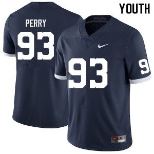 Youth Spencer Perry Retro Nittany Lions College Football #93 Jersey 146481-789