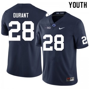 Youth Zane Durant Navy Penn State Nittany Lions College Football #28 Jersey 672737-689
