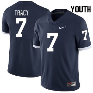 Youth Zion Tracy Retro Nittany Lions College Football #7 Jersey 483257-886