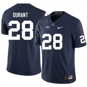Men Zane Durant Navy Penn State College Football #28 Jersey 389877-713